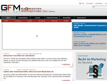 Tablet Screenshot of gfm-nachrichten.de